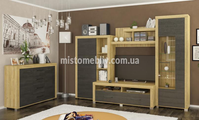 Стінка Неон-1 Північне дерево Меблі-Сервіс в магазіне Місто Меблів. ☎(099) 199-01-01. Стінка Неон-1 Північне дерево придбати онлайн. ➤ Ціна від виробника. ✓ Доставка по Україні. ✪ Гарантія.