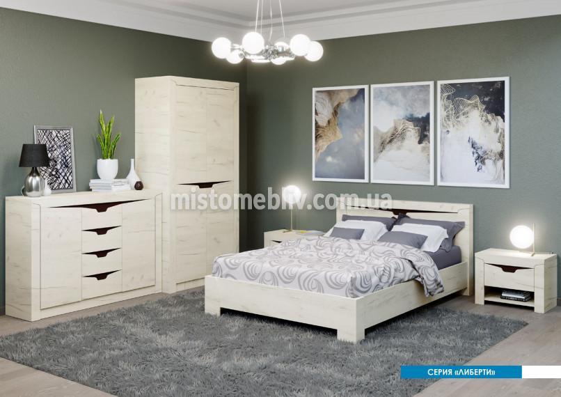 Купить спальня Эверест Либерти в Мисто Меблив, Киев, Киевская область, Васильков. Цена, качество, гарантия, доставка. Дуб крафт белый, дуб крафт золотой, венге.
Купити замовити спальня Ліберті Еверест в Місто меблів, Київ, Київська область, Васильків. Ціна. якість, гарантія, доставка
Дуб крафт золотий, дуб крафт білий, венге.