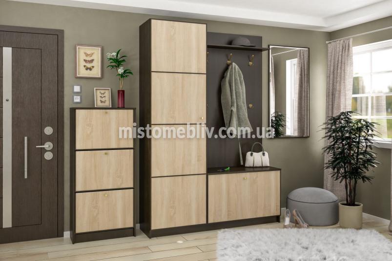 Модульна Передпокій Фантазія Меблі-Сервіс в магазіне Місто Меблів. ☎(099) 199-01-01. Модульна Передпокій Фантазія придбати онлайн. ➤ Ціна від виробника. ✓ Доставка по Україні. ✪ Гарантія.