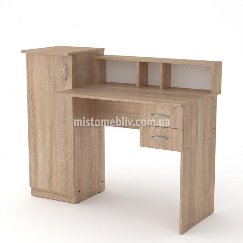 Стіл комп'ютерний ПІ-ПІ-1 Компанит в магазіне Місто Меблів. ☎(099) 199-01-01. Стіл комп'ютерний ПІ-ПІ-1 придбати онлайн. ➤ Ціна від виробника. ✓ Доставка по Україні. ✪ Гарантія.