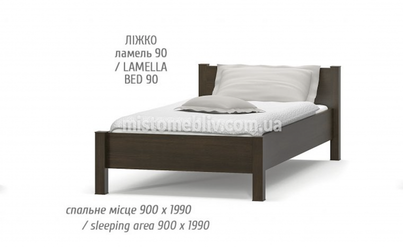 Ліжко 90 Фантазія Меблі-Сервіс в магазіне Місто Меблів. ☎(099) 199-01-01. Ліжко 90 Фантазія придбати онлайн. ➤ Ціна від виробника. ✓ Доставка по Україні. ✪ Гарантія.