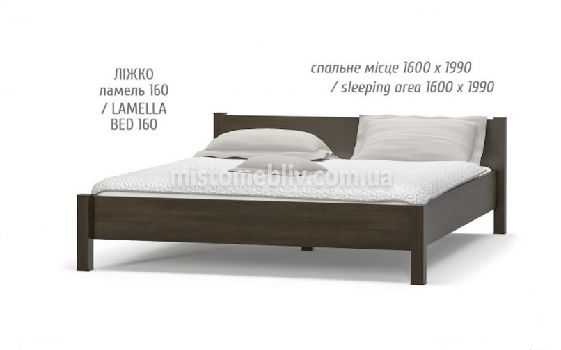 Ліжко 160 Фантазія Меблі-Сервіс в магазіне Місто Меблів. ☎(099) 199-01-01. Ліжко 160 Фантазія придбати онлайн. ➤ Ціна від виробника. ✓ Доставка по Україні. ✪ Гарантія.