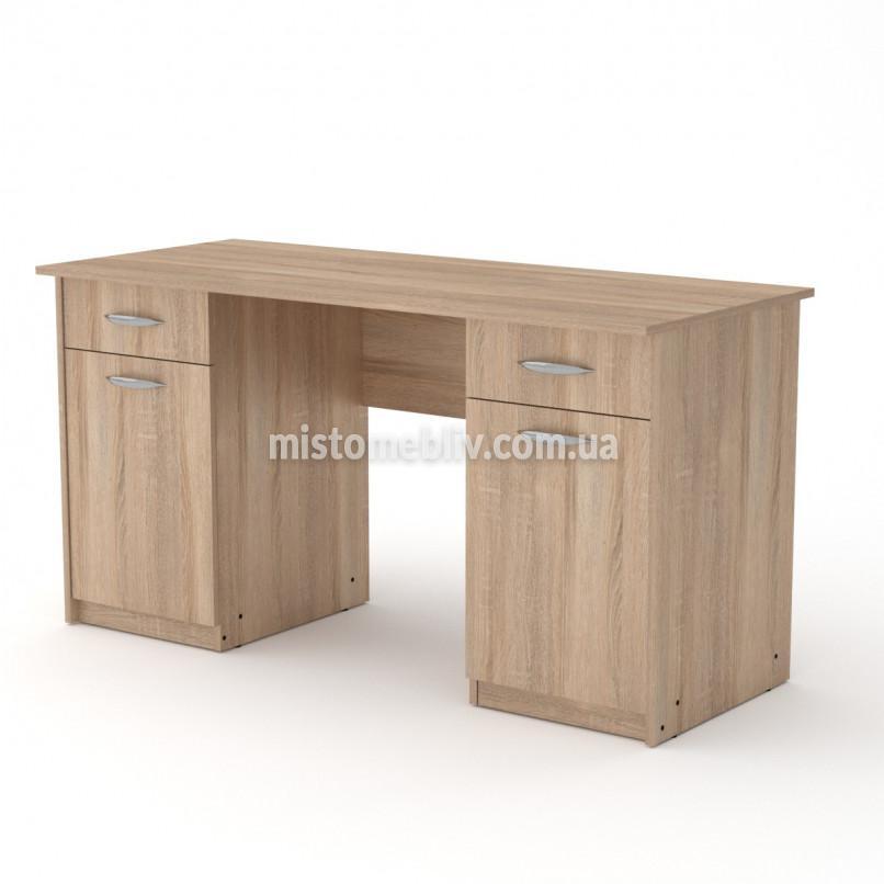 Стіл письмовий Вчитель-2 Компанит в магазіне Місто Меблів. ☎(099) 199-01-01. Стіл письмовий Вчитель-2 придбати онлайн. ➤ Ціна від виробника. ✓ Доставка по Україні. ✪ Гарантія.