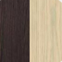 Темний венге/Дуб світлий